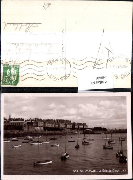 148401,Saint Malo La Cale de Dinan Hafen Boote