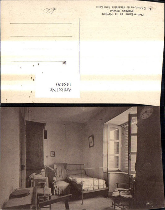 148420,Notre Dame de la Neyliere Pomeys Rhone La Chambre du Veneralbe Pere Colin