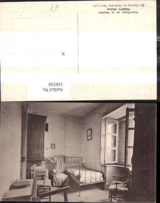 148550,Pomeys Rhone Notre Dame de la Neyliere La Chambre du Venerable Pere Colin