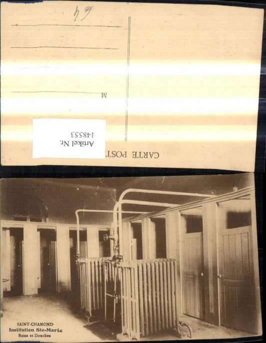148553,Saint Chamon Institution Sainte Marie Bains et Douches Bad Duschen