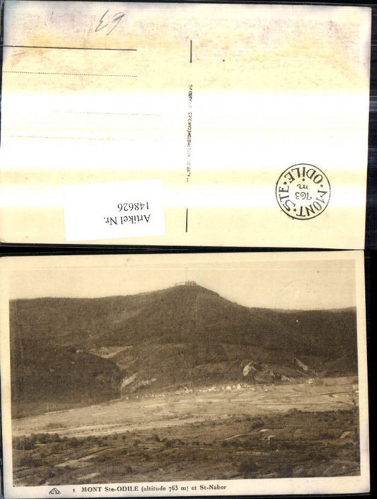 148626,Mont Ste Odile et St Nabor Bergansicht