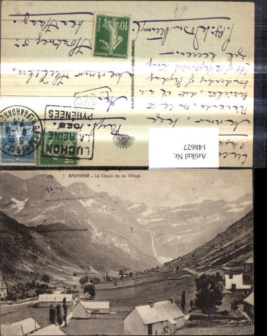 148627,Gavarnie Le Cirque vu du Village
