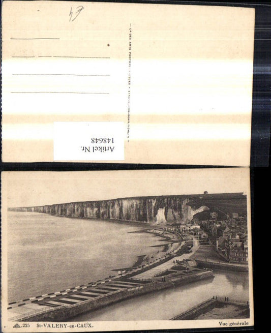 148648,St Valery en Caux Vue generale Totale