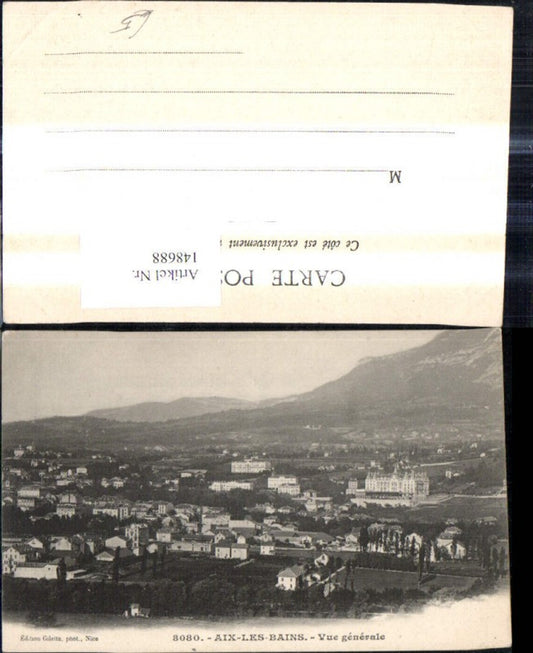 148688,Aix Les Bains Vue generale Totale