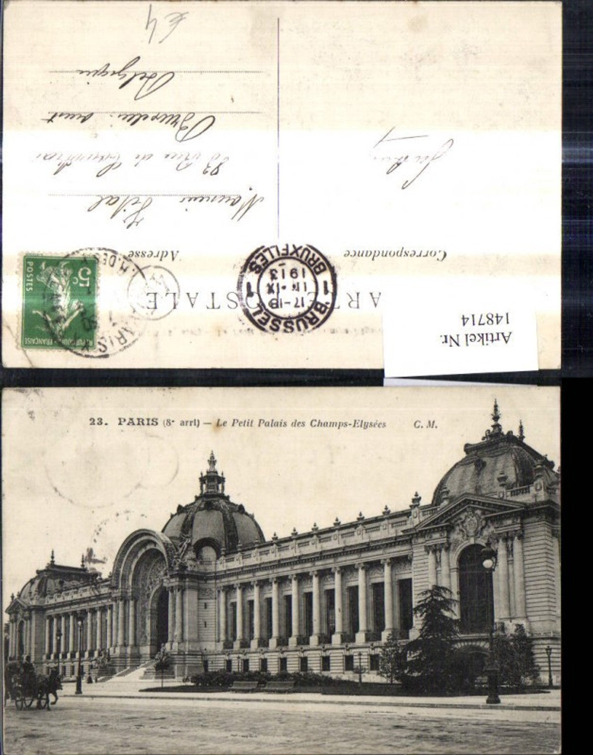 148714,Paris Le Petit Palais des Champs Elysees