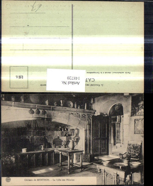 148720,Chateau de Menthon La Salle des Pelerins Schloss Innen