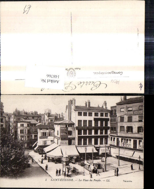 148766,Saint Etienne La Place du Peuple