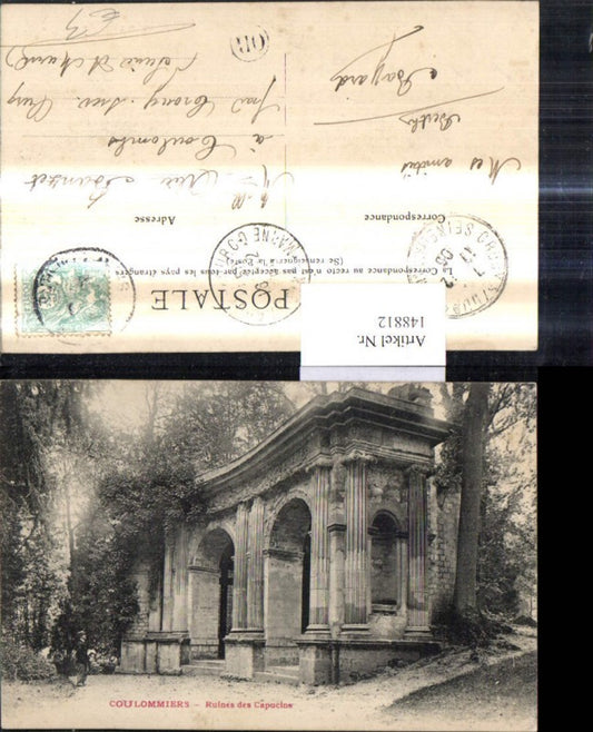 148812,Coulommiers Ruines des Capucins