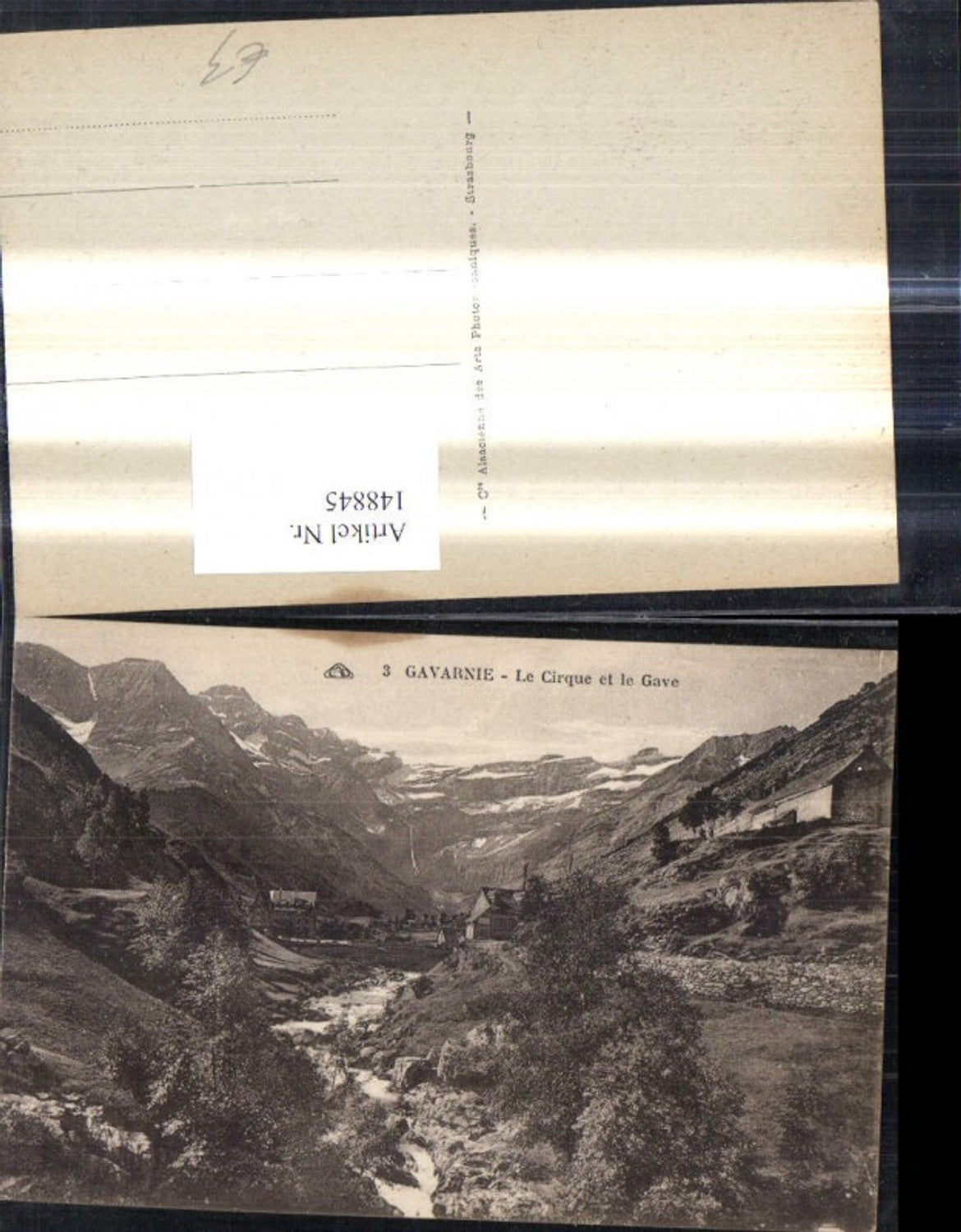 148845,Gavarnie La Cirque et le Gave