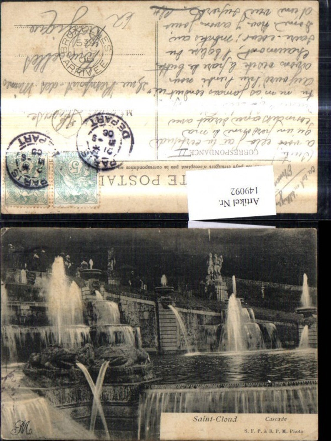 149092,Saint Cloud Cascade Brunnen Wasserfall Springbrunnen