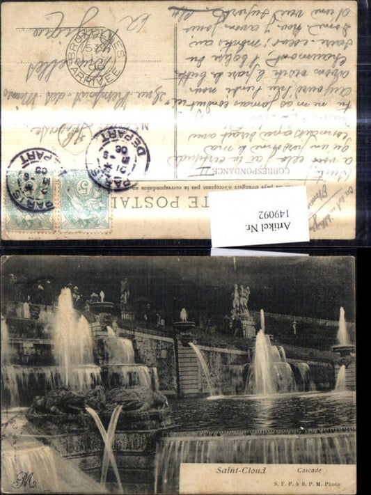 149092,Saint Cloud Cascade Brunnen Wasserfall Springbrunnen