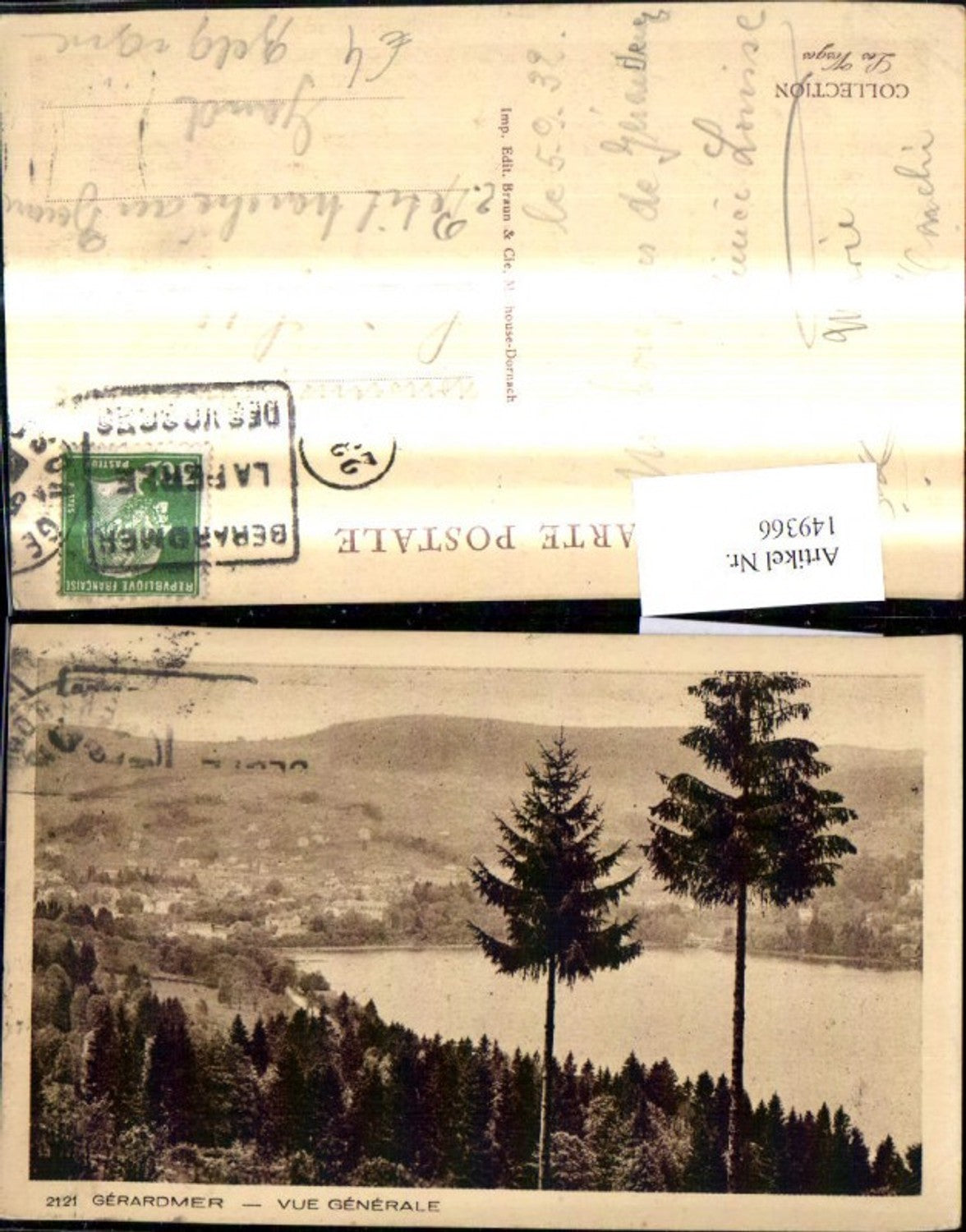149366,Gerardmer Vue generale Totale