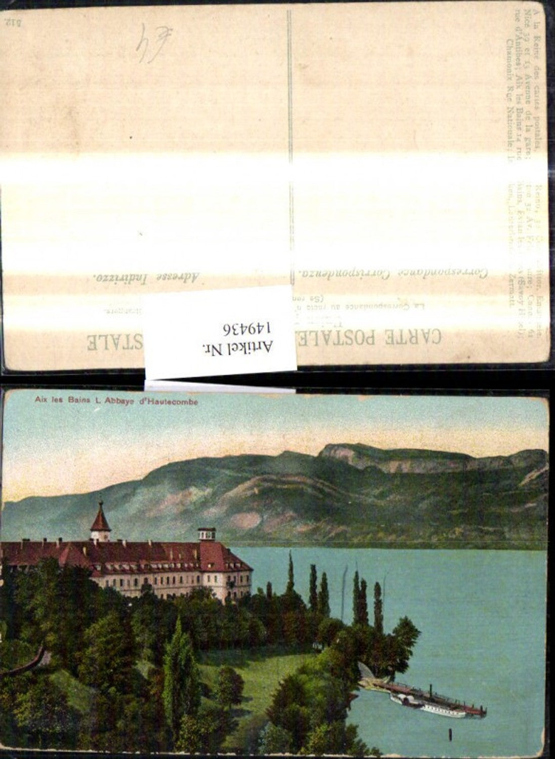 149436,Aix les Bains L Abbaye d Hautecombe