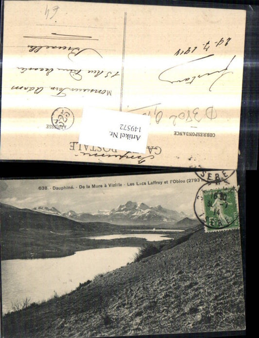 149572,Dauphine De la Mure a Vizille Les Lacs Laffrey et l Obiou Landschaft Bergkulisse