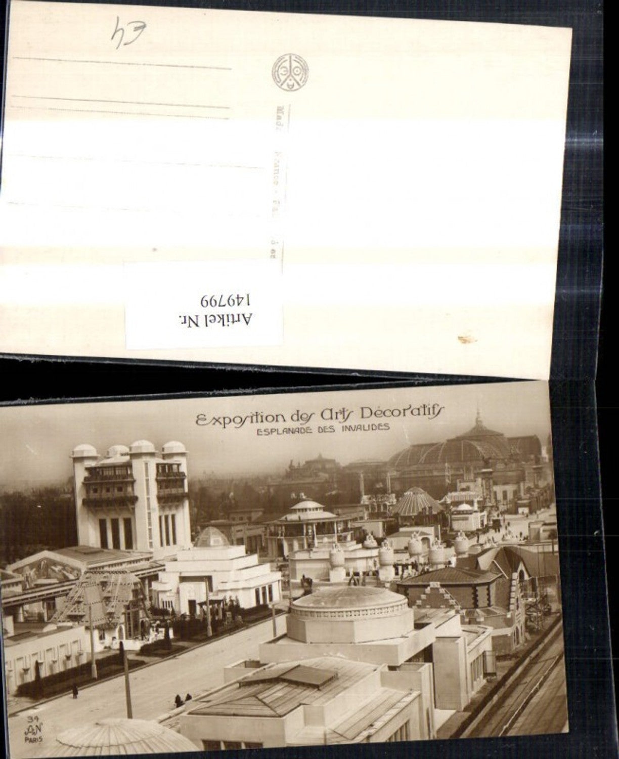 149799,Foto Ak Exposition des Arts Decoratifs Esplanade des Invalides Paris Expo 1925