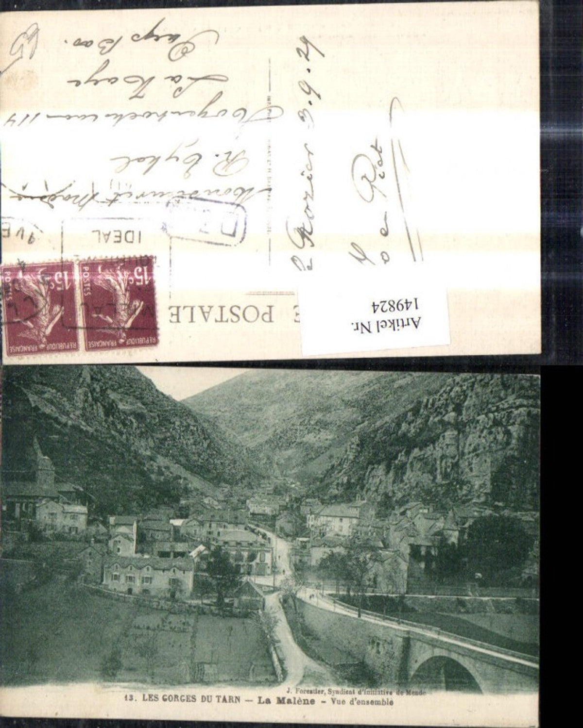 149824,Les Gorges du Tarn La Malene Vue d ensemble