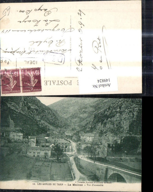 149824,Les Gorges du Tarn La Malene Vue d ensemble