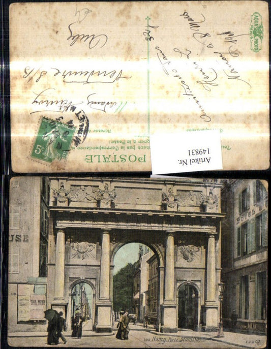 149831,Nancy Porte Stanislas Tor Torbogen
