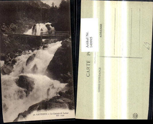 149995,Cauterets La Cascade de Lutour Wasserfall