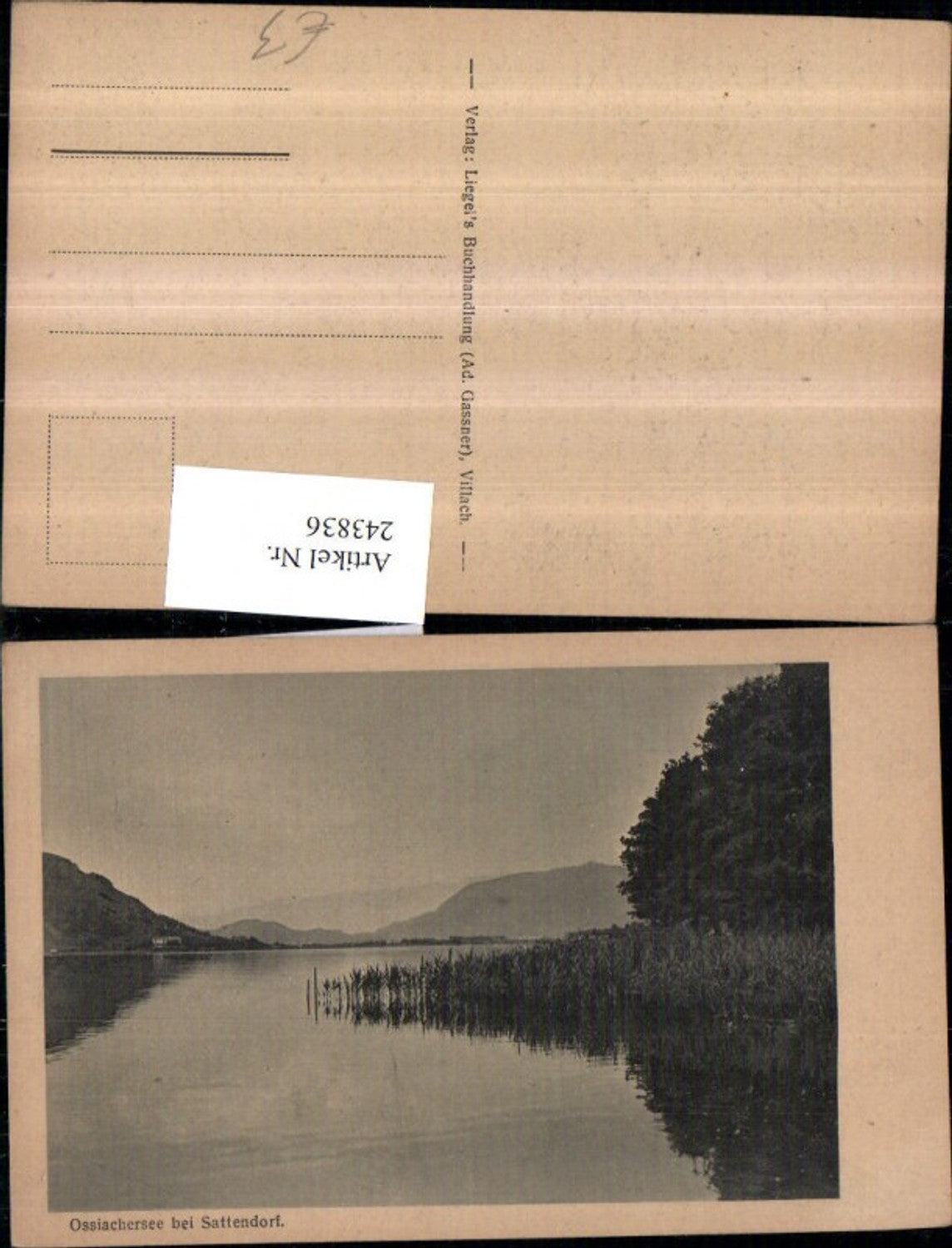 243836,Ossiachersee Partie b. Sattendorf