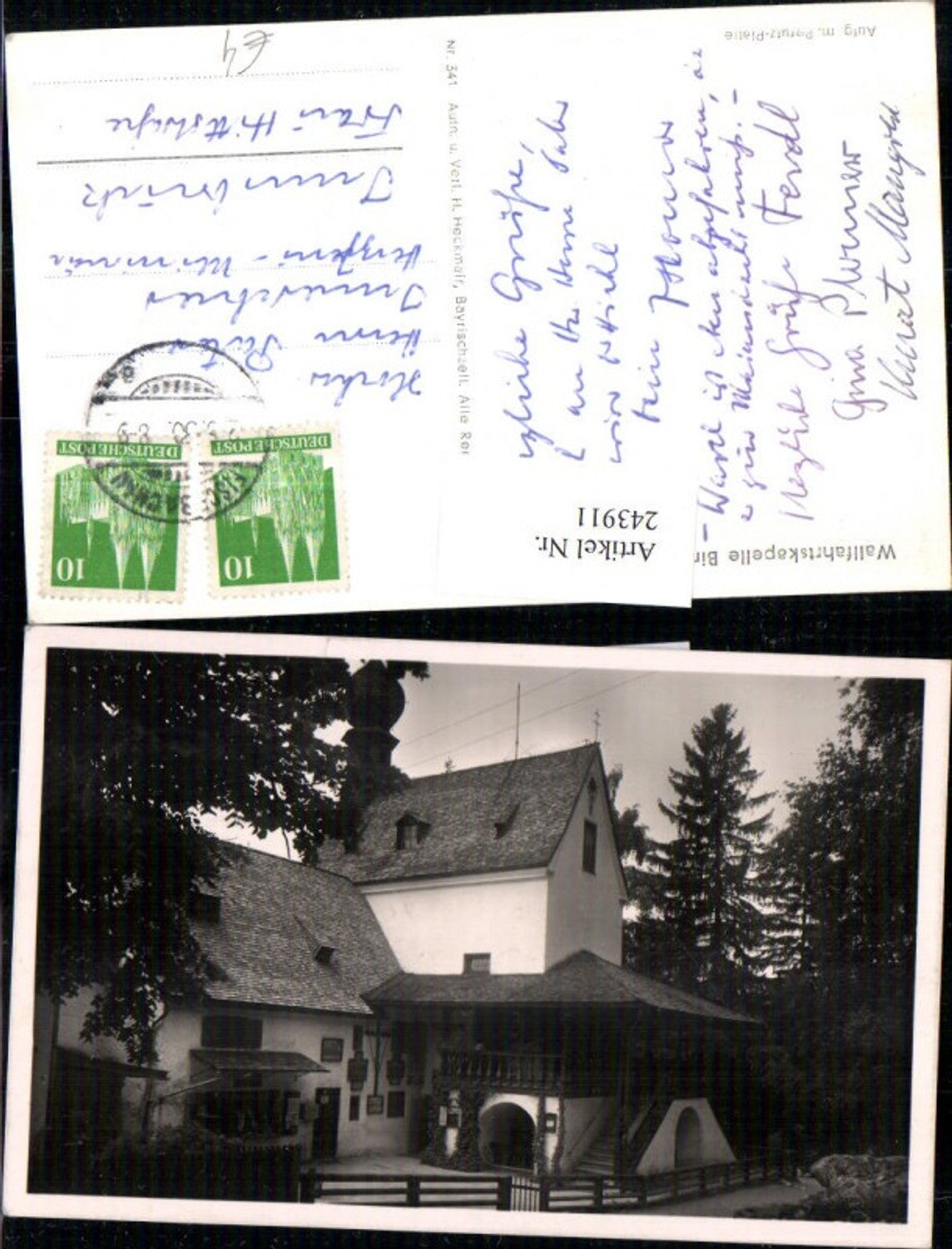 243911,Wallfahrtskapelle Kapelle Birkenstein b. Fischbachau