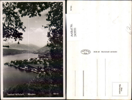 243931,Millstatt am See Totale