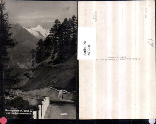 243968,Großglockner m. Hochalpenstraße b. Heiligenblut