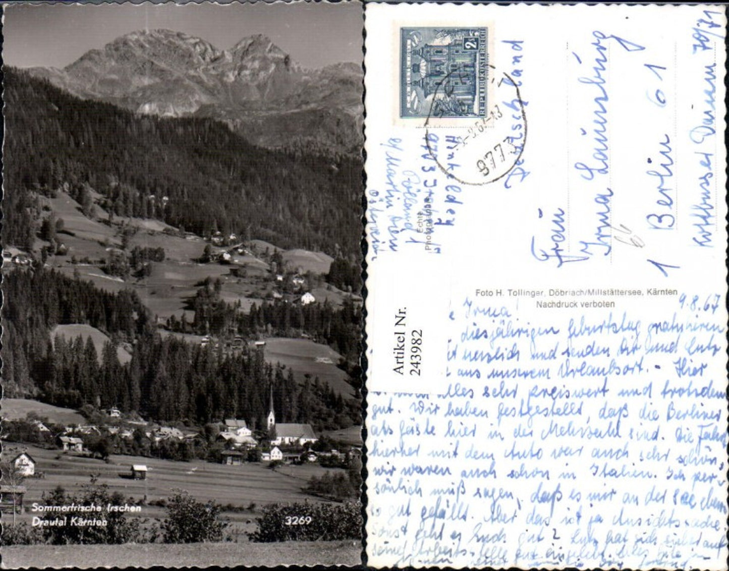243982,Irschen im Drautal Totale