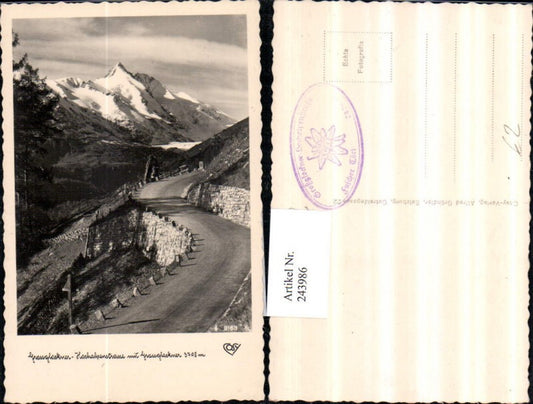 243986,Großglockner-Hochalpenstraße m. Großglockner pub Cosy 3163