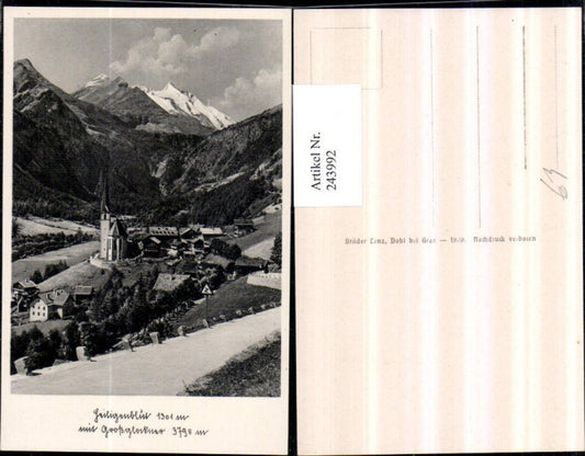 243992,Heiligenblut Totale m. Großglockner