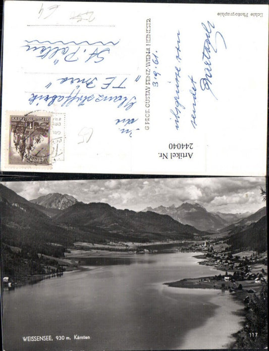 244040,Weißensee Totale m. See in Kärnten