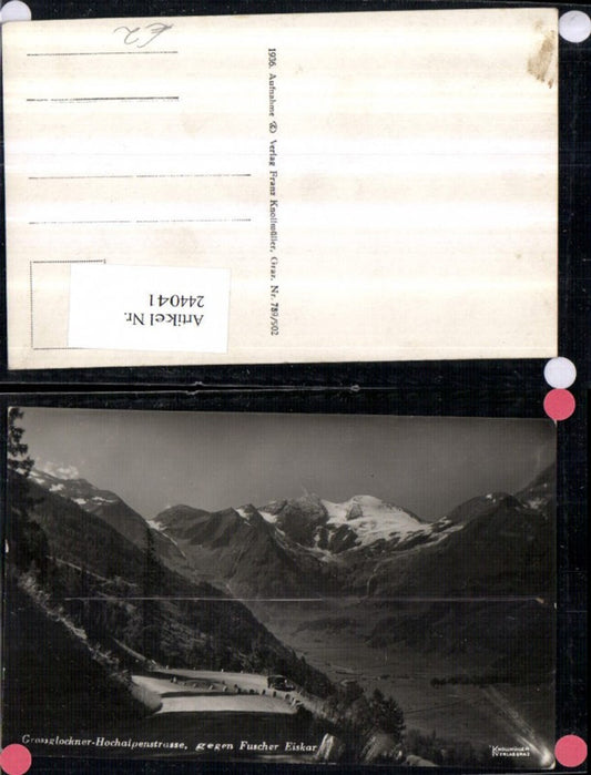 244041,Großglockner-Hochalpenstraße geg. Fuscher Eiskar