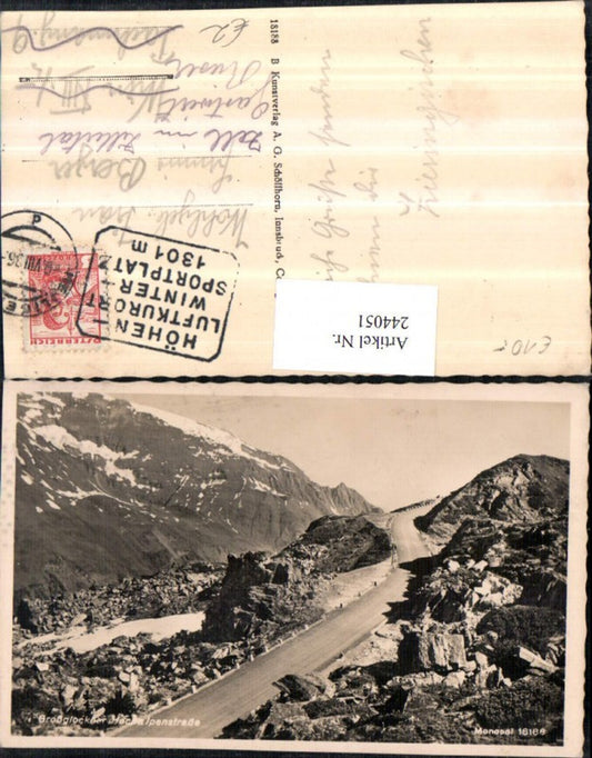 244051,Großglockner-Hochalpenstraße Partie b. Heiligenblut
