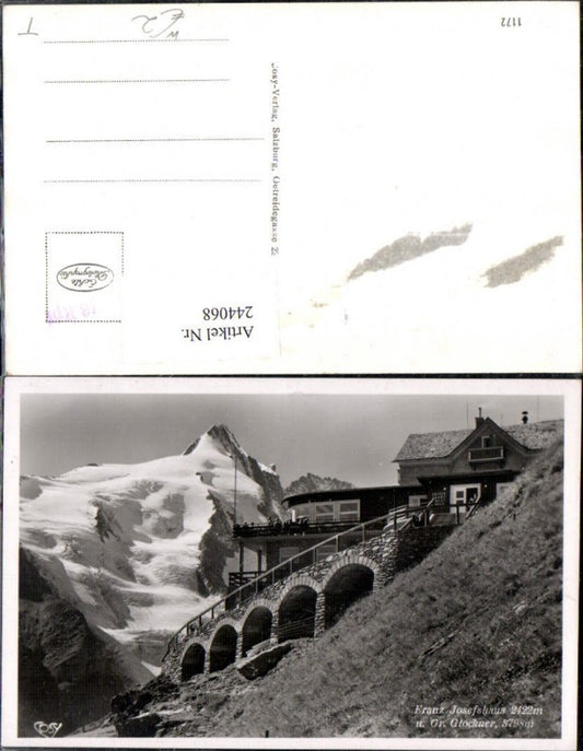 244068,Franz Josefshaus u. Großglockner b. Heiligenblut