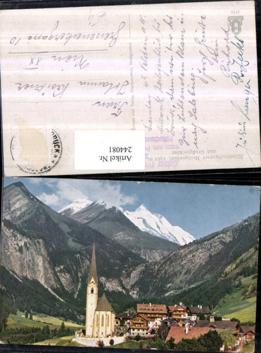 244081,Heiligenblut Totale m. Großglockner