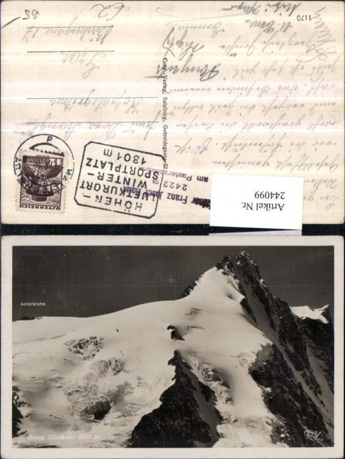 244099,Großglockner Spitze m. Adlersruhe pub Cosy