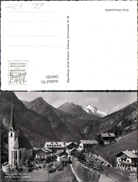 244101,Heiligenblut Totale m. Großglockner pub Cosy 1272