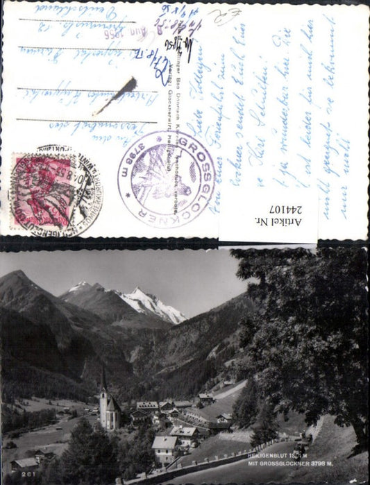 244107,Heiligenblut Totale m. Großglockner