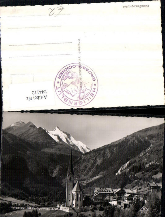 244112,Heiligenblut Totale m. Großglockner