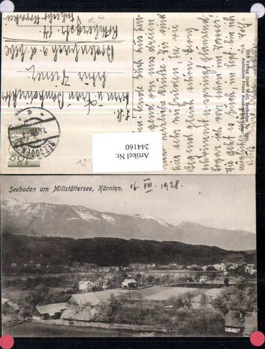 244160,Seeboden am Millstättersee Totale