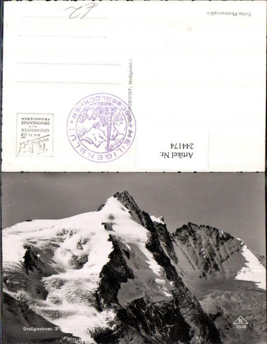 244174,Großglockner Bergkulisse b. Heiligenblut