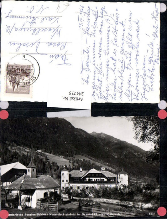 244235,Vegetarische Pension Schloss Neustein in Steinfeld im Drautal pub Franz Schilcher 5208