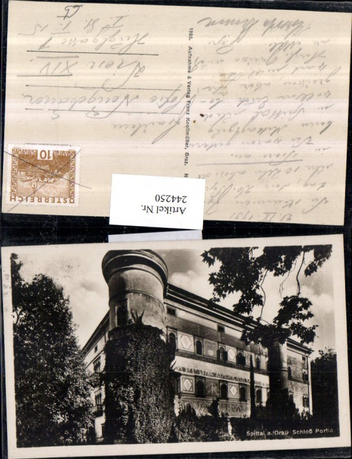 244250,Spittal an d. Drau Schloss Portia