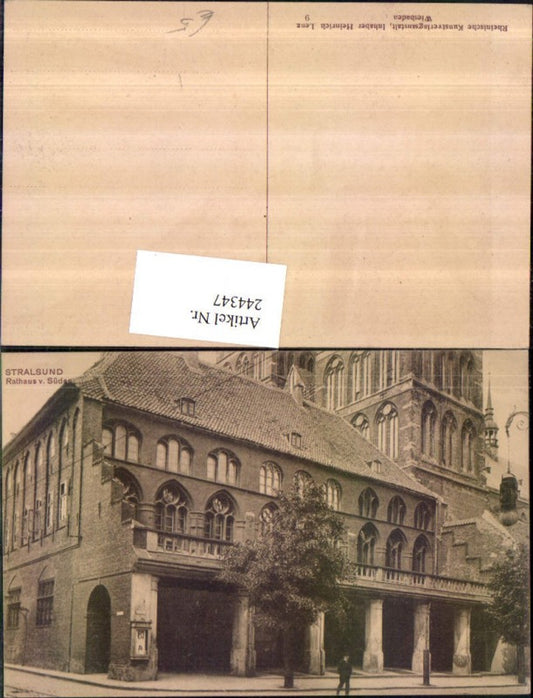 244347,Stralsund Rathaus von Süden