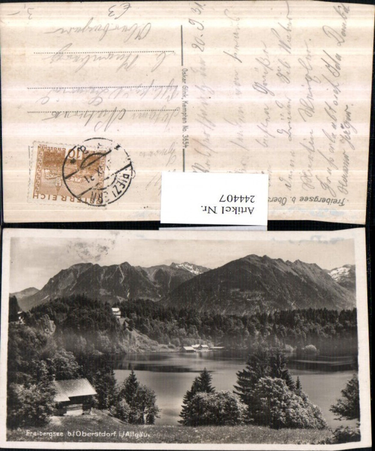 244407,Freibergsee b. Oberstdorf im Allgäu