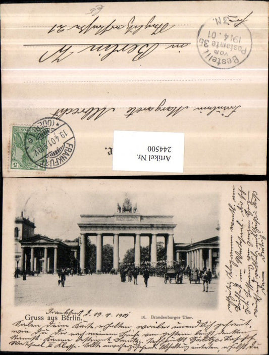 244500,Berlin Brandenburger-Tor Straßenansicht