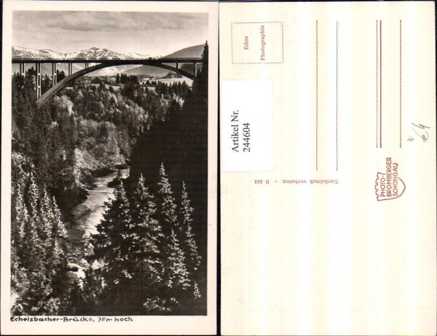 244604,Echelsbacher-Brücke b. Rottenbach und Bad Bayersoien
