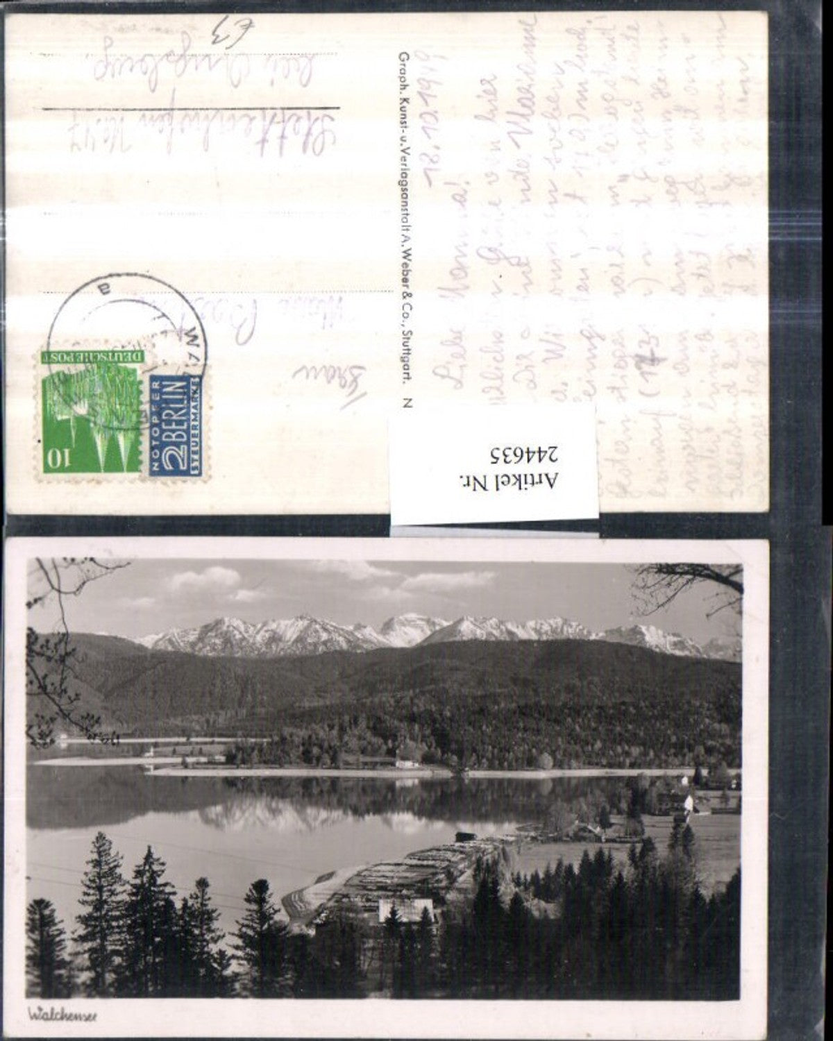 244635, Walchensee area near Kochel am See