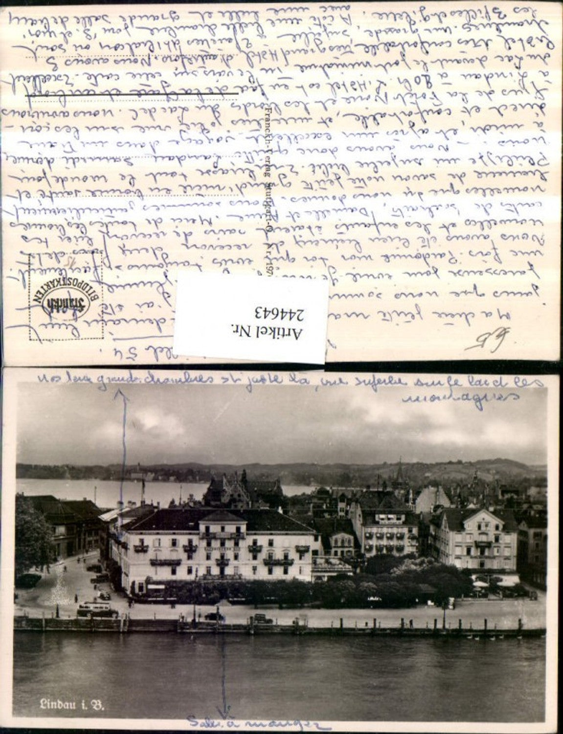 244643,Lindau im Bodensee Teilansicht Bayerischer Hof Hotel Seegarten