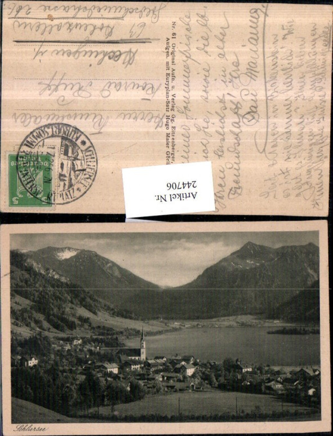 244706,Schliersee Totale